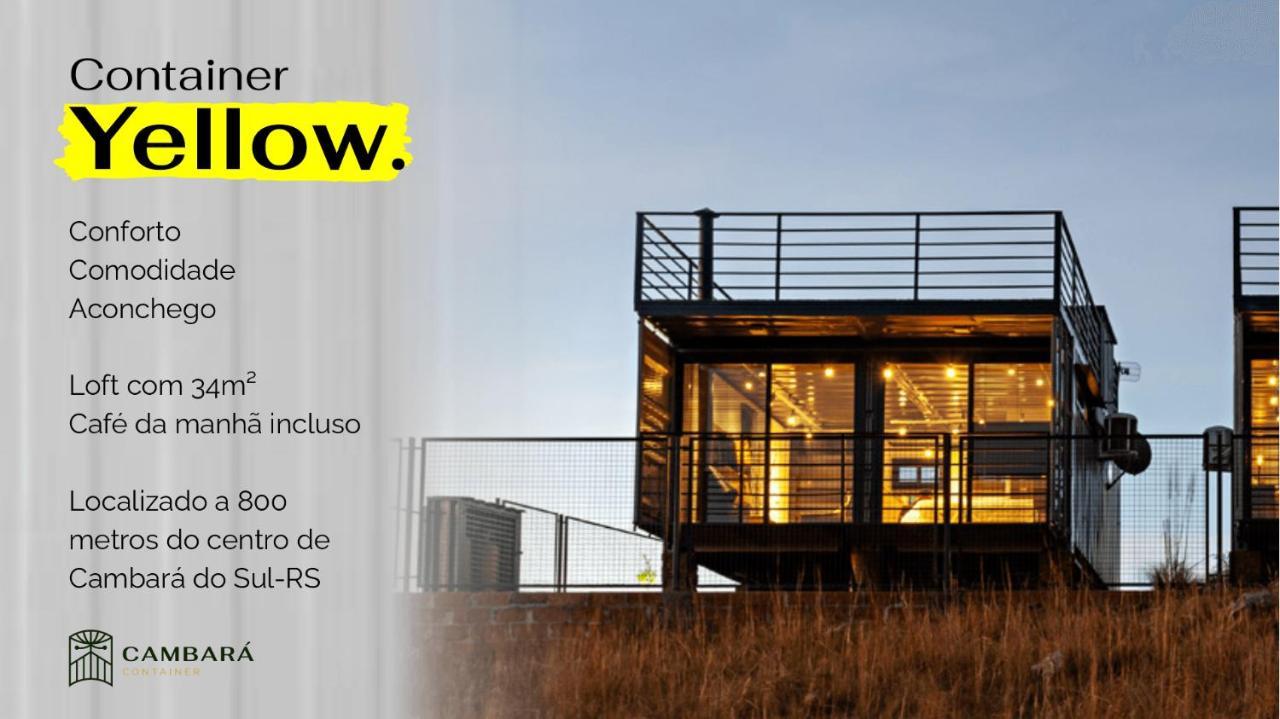 Hotel Cambara Container Exterior foto